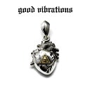 【good vibrations 正規取扱店】シルバーアクセサリー グッドバイブレーションズ プロビデンスの目 全能の目 ピラミッド・アイ サイボーグ スチーム...