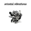 【oriental vibrations 正規取扱店】【送料無料】シルバーアクセサリー ピアス 片耳 メンズ ブランド オリエンタルバイブレーションズ 和柄 天狗 Tengu 妖怪 山伏 ピアス スターリング シルバー 925 純銀
