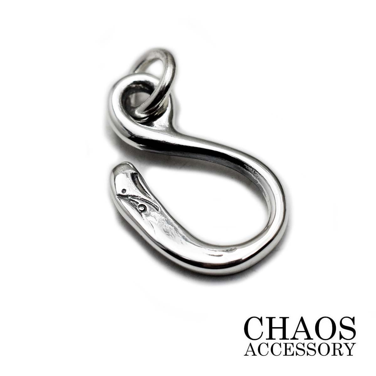 【丸カン付き】イーグルフック シルバーアクセサリー メンズ ネックレス チェーン カスタムパーツ シ ...