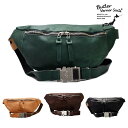 【正規取扱店】ボディバッグ ショルダーバッグ メンズ ブランド Butler Verner Sails バトラーバーナーセイルズ 馬革 素上げ ホースレザー ヒ...
