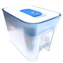 Brita(ブリタ) タンク型浄水器 フロー カートリッジ 3個付 ろ過水容量 4.85(全容量8.2L) Brita Flow 注ぎ口付き 液晶メモあり (幅×高さ×奥行) 21.4×22.0×30.4 cm #50611 KBFLCB1M 高性能フィルター おいしい水 新鮮な水 料理 コーヒー お茶 浄水器