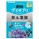 【健康食品】UHA グミサプリ 鉄&葉酸 220粒 アサイーミックス味 日本製 味覚糖 #90000