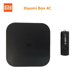 Xiaomi box 4c 小米盒子4c＋USB　オリジナルセット 中国境内テレビの番組と映画と現場放送と海外映画が見えます。