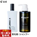 【最大50%OFFクーポン配布中★9/11 1:59まで】【全額返金保証】 送料無料 公式 チャップアップ 育毛ローション 1本×120mL& シャンプー 1本×300mL CHAP UP 育毛剤 男性用 男 育毛トニック ヘアトニック シャンプー メンズ スカルプシャンプー