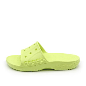 【3,000円以上で10%OFFクーポン 5/1 00:00～5/7 09:59】 crocs クロックス レディース メンズ 男女兼用 ユニセックス 定番 カジュアル シャワー サンダル BAYA 2 SLIDE バヤ ツー スライド 208215-3U4 ライム グリーン