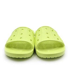 【3,000円以上で10%OFFクーポン 5/1 00:00～5/7 09:59】 crocs クロックス レディース メンズ 男女兼用 ユニセックス 定番 カジュアル シャワー サンダル BAYA 2 SLIDE バヤ ツー スライド 208215-3U4 ライム グリーン