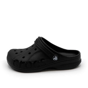 【3,000円以上で10%OFFクーポン 5/1 00:00～5/7 09:59】 crocs クロックス キッズ ジュニア 定番 サボ アウトドア スポーツ 水陸両用 サンダル バヤ クロッグ 207013-001 ブラック 黒