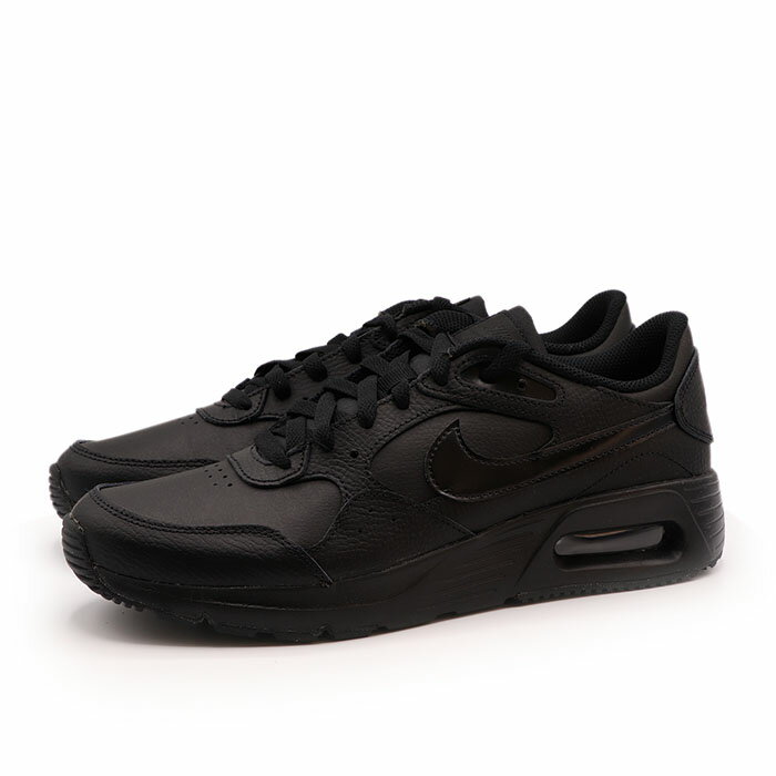 ナイキ レザースニーカー メンズ NIKE ナイキ メンズ ランニング スポーツ カジュアル 通学 通勤 スニーカー シューズ AIR MAX SC LEATHER DH9636-001 ブラック 黒