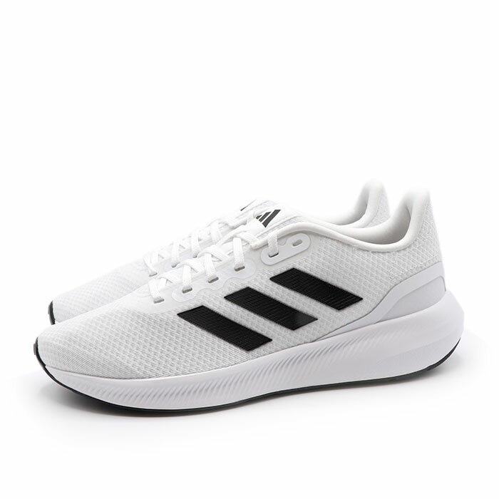 【3,000円以上で10%OFFクーポン 5/18 00:00～5/21 09:59】 adidas アディダス メンズ ランニング カジュアル 通勤 通学 スニーカー シューズ ランファルコン 3.0 （コアランナー） HQ3789 ホワイト 白