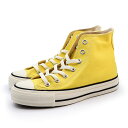 【3,000円以上で10 OFFクーポン 5/1 00:00～5/7 09:59】 CONVERSE コンバース レディース メンズ 男女兼用 ユニセックス ハイカット スニーカー シューズ オールスター reg HI 31308012 イエロー