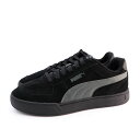 【3,000円以上で10 OFFクーポン 5/1 00:00～5/7 09:59】 PUMA プーマ メンズ カジュアル コート 通学 スニーカー シューズ Caven Suede ケーブン スエード 391939-01 ブラック 黒