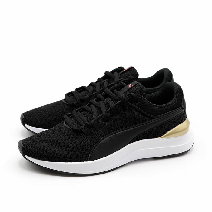 【3,000円以上で10 OFFクーポン 5/18 00:00～5/21 09:59】 PUMA プーマ レディース スポーツ トレーニング カジュアル 通学 スニーカー シューズ Adela Core アデラ コア 370544-01 ブラック 黒