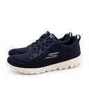 【3,000円以上で10%OFFクーポン 5/1 00:00～5/7 09:59】 SKECHERS スケッチャーズ レディース カジュアル 通勤 通学 スニーカー シューズ ゴーウォーク トラベル ファン ジャーニー 124985-NVLV ネイビー