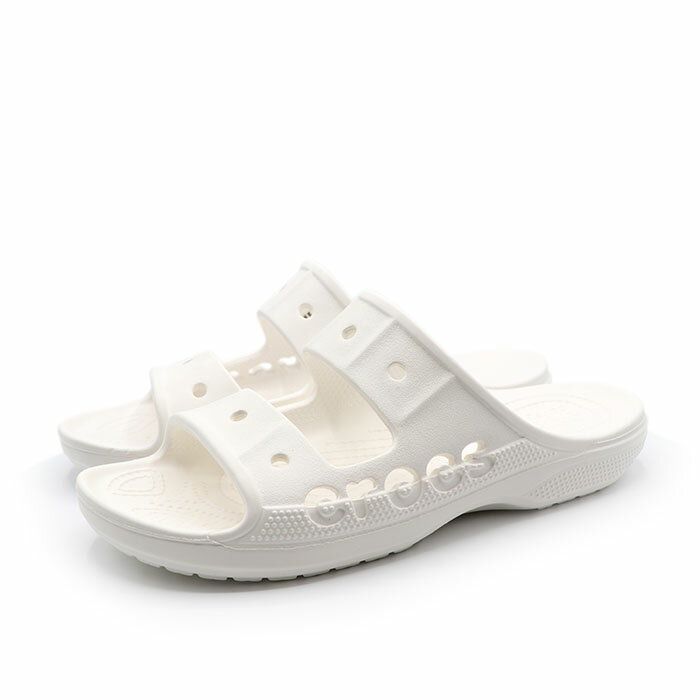 【3,000円以上で10%OFFクーポン 6/1 00:00～6/2 09:59】 crocs クロックス レディース メンズ 男女兼用 ユニセックス 定番 カジュアル シャワー サンダル BAYA SANDAL バヤ サンダル 207627-100 ホワイト 白