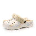 クロックス サンダル メンズ 【お買い物マラソンクーポン発行中】 特価★ crocs クロックス レディース メンズ 男女兼用 ユニセックス 定番 サボ アウトドア スポーツ サンダル バヤ ラインド ファズ ストラップ マーブル クロッグ 209241-94S ホワイト 白