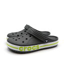 【3,000円以上で10%OFFクーポン 5/1 00:00～5/7 09:59】 crocs クロックス レディース メンズ 男女兼用 ユニセックス 定番 サボ アウトドア スポーツ 水陸両用 サンダル バヤバンド クロッグ 205089-0GX グレー 灰の商品画像