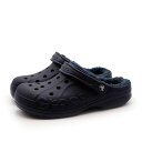 【お買い物マラソンクーポン発行中】 特価★ crocs クロックス レディース メンズ 男女兼用 ユニセックス 定番 サボ アウトドア スポーツ サンダル バヤ ラインド クロッグ 205969-463 ネイビーの商品画像