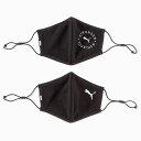 PUMA プーマ レディース メンズ 男女兼用 ユニセックス ファッション フェイス マスク 054165-01 ブラック グレー 黒