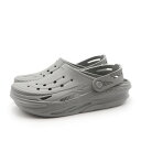 特価★ crocs クロックス レディース メンズ 男女兼用 ユニセックス サボ アウトドア サンダル オフ グリッド クロッグ 209501-007 ライト グレー