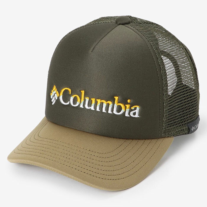 Columbia コロンビア キッズ ジュニア メッシュ ローキャップ ダッドキャップ 帽子 ユース ペンク ベイ キャップ PU5550-316 カーキ グリーン 緑
