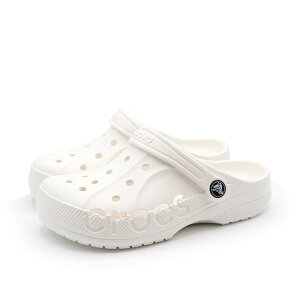 【3,000円以上で10%OFFクーポン 5/1 00:00～5/7 09:59】 crocs クロックス キッズ ジュニア 定番 サボ アウトドア スポーツ 水陸両用 サンダル KIDS' BAYA CLOG バヤ クロッグ 207013-100 ホワイト 白