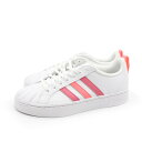 【3,000円以上で10%OFFクーポン 5/1 00:00〜5/7 09:59】 adidas アディダス キッズ ジュニア レディース コート カジュアル 通学 スニーカー シューズ STREETCHECK K ストリートチェック GZ3620 ホワイト(4)