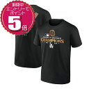 【スーパーSALEクーポン発行中】【更に要エントリーでポイント5倍】 FANATICS ファナティクス ドジャース フレディ・フリーマン ワールド シリーズ 2024 優勝記念 ネーム&ナンバー Tシャツ 半袖 ML01-24FW180-BLK ブラック(4)