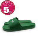 【エントリーでポイント5倍 7/19 20:00~7/26 01:59】【クーポン利用もOK】LACOSTE ラコステ メンズ シャワー ビーチ プール カジュアル スライド サンダル サーブ スライド 0.0 125 1 CMA 49CMA0041-1R7 グリーン
