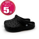 【エントリーでポイント5倍 7/4 20:00~7/11 01:59】【割引クーポン利用もOK】 crocs クロックス キッズ ジュニア 定番 サボ アウトドア スポーツ 水陸両用 サンダル バヤ クロッグ 207013-001 ブラック 黒