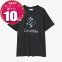  Columbia コロンビア アウトドア 半袖 プリント Tシャツ メンズ ラピッド リッジ グラフィック AM0403-016 ブラック 黒