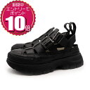 【エントリーでポイント10倍 9/1 09:59まで】特価★ CONVERSE コンバース レディース スポーツ カジュアル アウトドア 厚底 サンダル オールスター ® トレックウエーブ グラディエーター OX 31311950 ブラック 黒