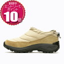 【エントリーでポイント10倍 9/1 09:59まで】【割引クーポン利用OK】MERRELL メレル レディース カジュアル アウトドア 防水 防寒 スニーカー シューズ ウィンター モック ゼロ U005603 キャメル