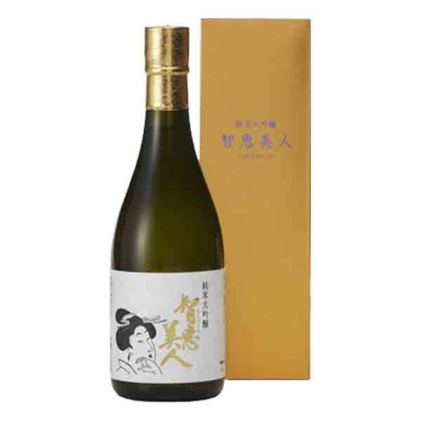 お酒 ギフト 中野酒造 智恵美人 ( ちえびじん ) 純米大吟醸 720ml ≪ 箱入り ≫【 35%磨き 】