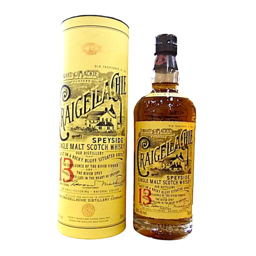 お酒 ギフト ウイスキー スペイサイド シングルモルト クライゲラキ ( クライゲラヒ Craigellachie ) 13年 46° 700ml ≪ 並行輸入品 箱入り ≫ お酒 ギフト ウイスキー スペイサイド シングルモルト クライゲラキ ( クライゲラヒ Craigellachie ) 13年 46° 700ml ≪ 並行輸入品 箱入り ≫