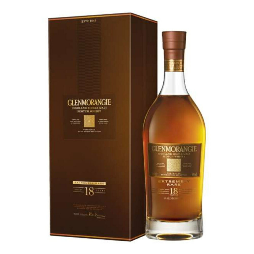 お酒 ギフト ウイスキー ハイランド シングルモルト GLENMORANGIE ( グレンモーレンジ ) 18年 43° 700ml ≪ 箱入り ≫