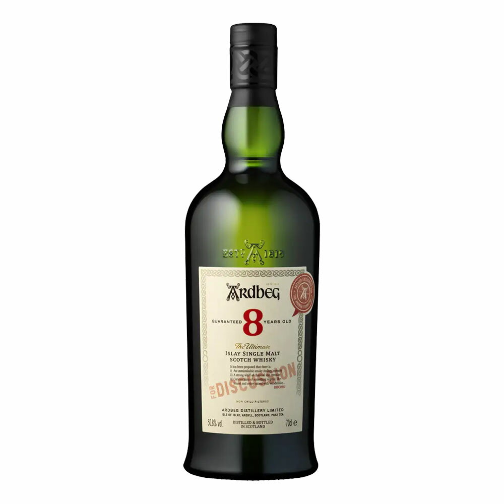 お酒 ギフト ウイスキー アイラ シングルモルト ARDBEG ( アードベッグ ) 8年 フォー ディスカッション 50.8° 700ml