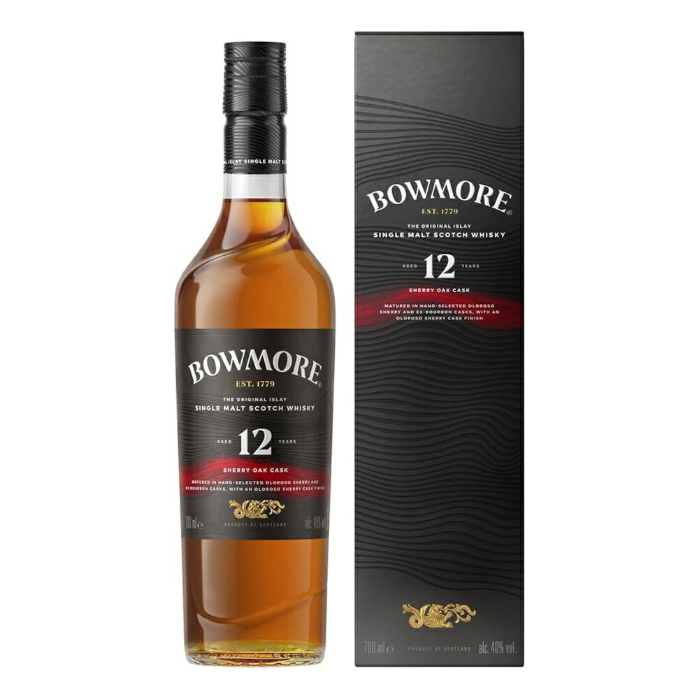 ���� ���ե� ���������� ������ ���󥰥���� �ܥ��⥢ ( Bowmore ) �����꡼ 12ǯ 40�� 700ml ������ ����Ȣ����� �� ���̸��� ��