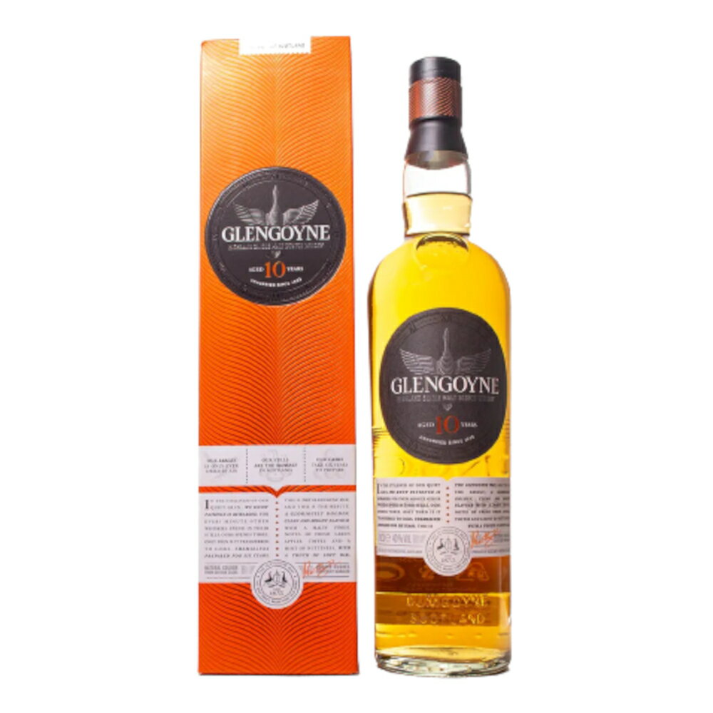 GLENGOYNE お酒 ギフト ウイスキー ハイランド シングルモルト グレンゴイン 10年 40° 700ml ≪ 箱入り ≫