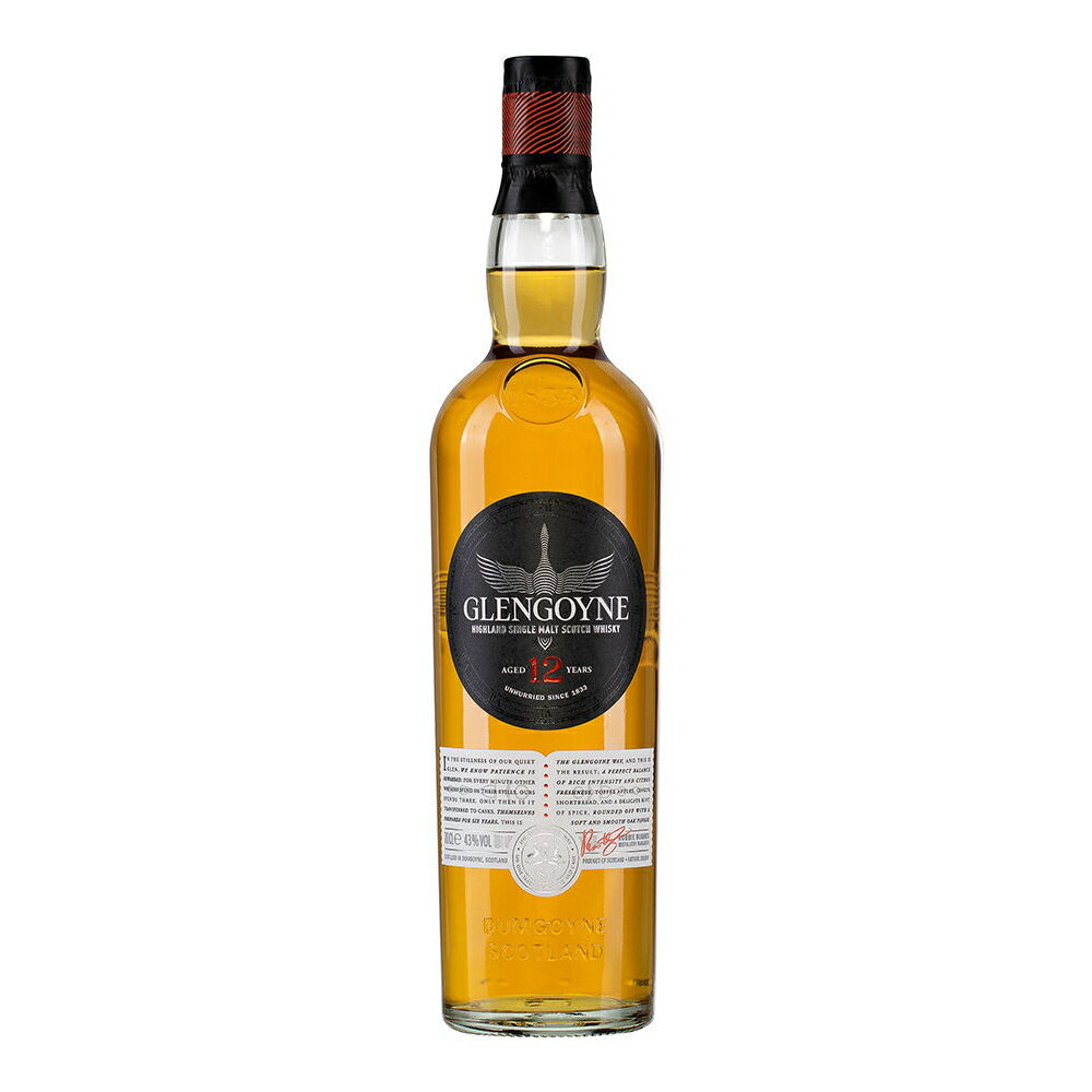 GLENGOYNE お酒 ギフト ウイスキー ハイランド シングルモルト グレンゴイン 12年 43° 700ml