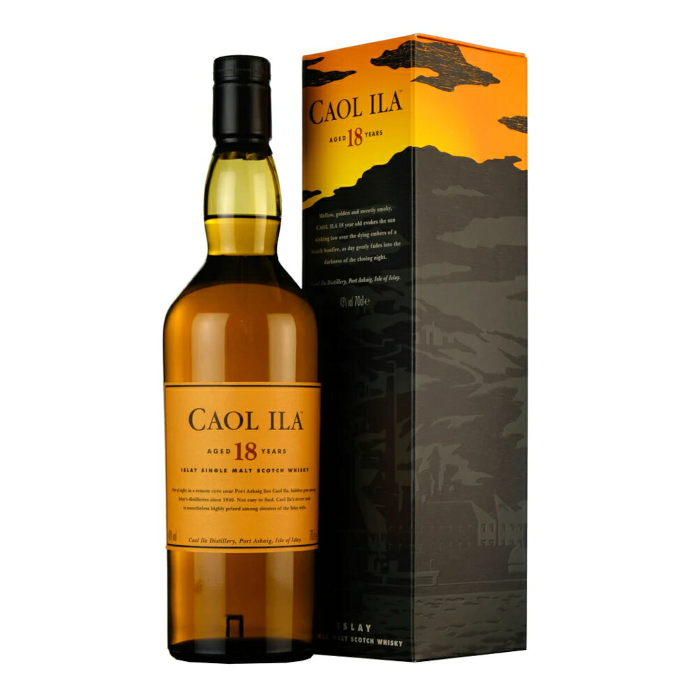 お酒 ギフト ウイスキー アイラ シングルモルト CAOL ILA ( カリラ ) 18年 43° 700ml ≪ 専用箱入り ≫