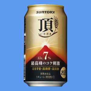 サントリー　頂〈いただき〉　350mlケース（24本入り）　≪アルコール度数7％の飲みごたえ≫