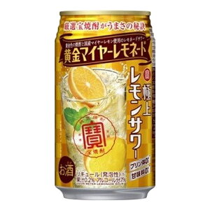 お酒 焼酎 ギフト 宝焼酎 極上レモンサワー 〈黄金マイヤーレモネード〉350ml ケース ( 24本入り ) 【お取り寄せ商品】
