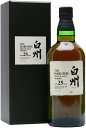 お酒 ギフト ウイスキー サントリー 白州 25年 43° 700ml 【 代引き不可 送料無料 】 ※注意書きをお読みください