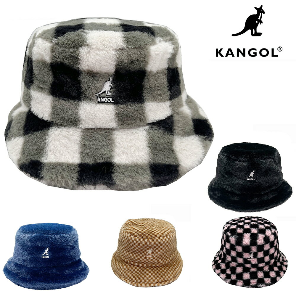 【限定セール★8500円→7799円】Kangol カンゴール Faux Fur Bucket Hat バケット ファー ハット キャップ カジュアル 帽子 正規品 ユニセックス 男女兼用 ストリート