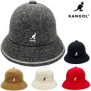 【限定セール】Kangol カンゴール Wool Casual Bucket Hat バケット ウール ハット キャップ カジュアル 帽子 正規品 ユニセックス...