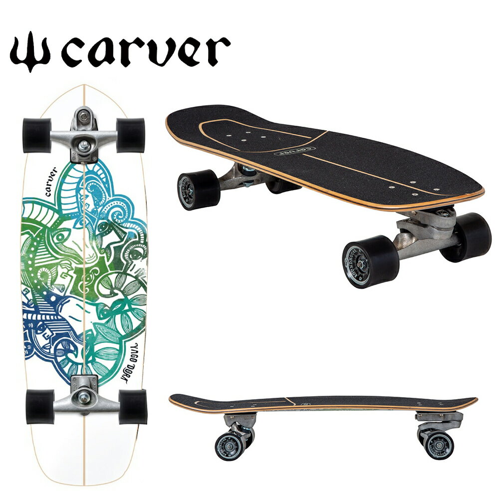 Carver Skateboards カーバー スケートボード 30.75‘’ Yago Skinny Goat スケボー クルーザー Skateboarding C7 コンプリート ロングボード 【Carver】【カーバー】【スケート】【スケボー】【サーフスケート】【サーフィン】【トレーニング】【クルーザー】 5