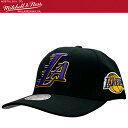 【限定セール】Mitchell & Ness ミッチェル&ネス NBA Icon Grail キャップ Los Angeles Lakers ロサンゼルス レイ...
