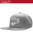 【限定セール】Mitchell & Ness ミッチェル&ネス NBA Evergreen キャップ Los Angeles Lakers ロサンゼルス レイカ...