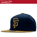 【限定セール】Mitchell & Ness ミッチェル&ネス MLB Work It キャップ San Francisco Giants サンフランシスコ ジ...