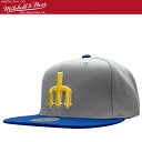 【限定セール】Mitchell & Ness ミッチェル&ネス MLB Work It キャップ Seattle Mariners シアトル マリナーズ Gra...